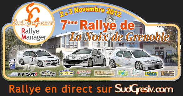 Rallye de la Noix de Grenoble 2012 - SudGresiv.com