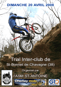 Trial Saint Bonnet 2008  (38 Isère)